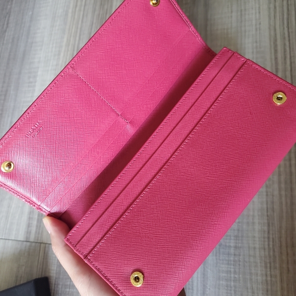 Pink Prada Wallet - Picture 3 of 4